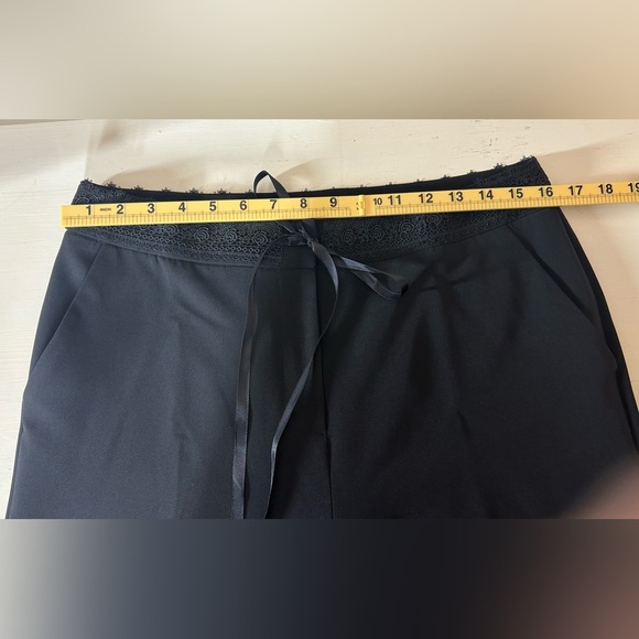 Molly Bracken Classic Black Tapered Trousers Size L Career Office Business - Picture 6 of 9
